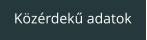 Kzrdek adatok